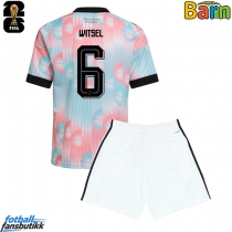 Belgia Axel Witsel #6 Bortedraktsett Barn VM 2026 Kortermet (+ Korte bukser)